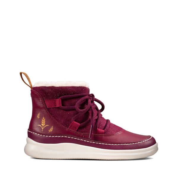 Clarks Girls Cloud Throne Kid Casual Shoes Brown | USA-3418926